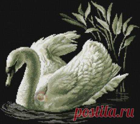 Birds design for embroidery. Embroidery Swan  | Все о рукоделии: схемы, мастер классы, идеи на сайте labhousehold.com