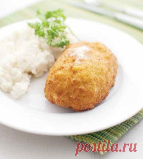 Куриные котлеты с сыром на пару