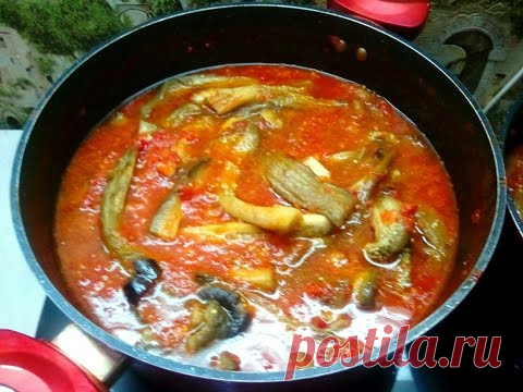 Лечо из ПЕЧЁНЫХ баклажанов. СМАКОТА!