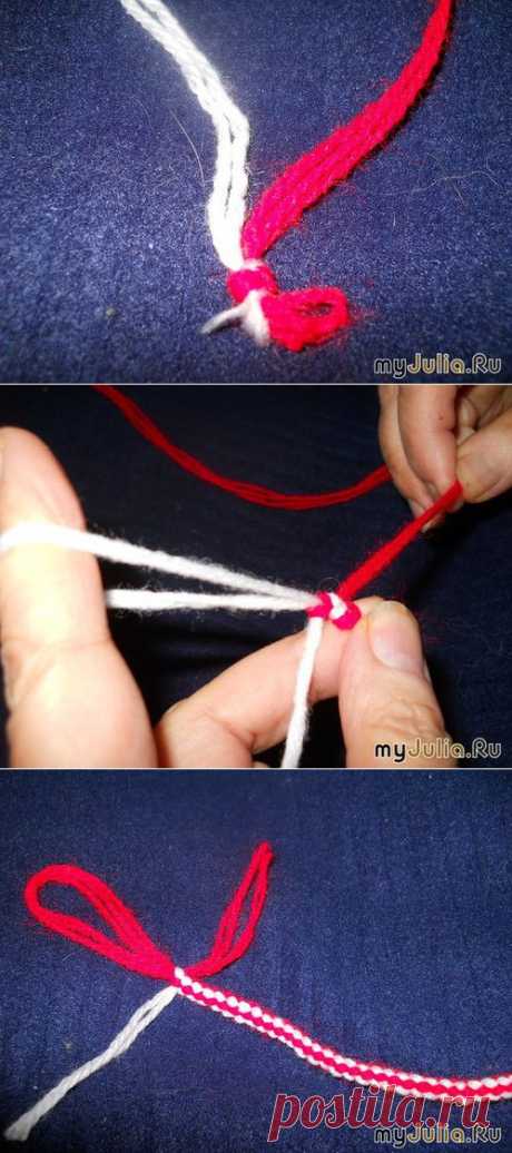 Тот-же самый шнурок с (надеюсь) лучшим объяснением!: Рукоделие - женская социальная сеть myJulia.ru