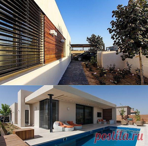 Archi-Work — When Free Movement and Harmony Collide: Pool Family Home in Israel