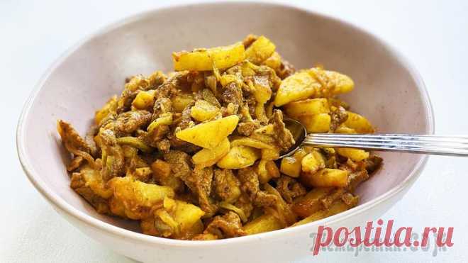 Любите жаркое? Азу по-татарски понравится вам больше! Очень вкусная тушеная картошка с мясом