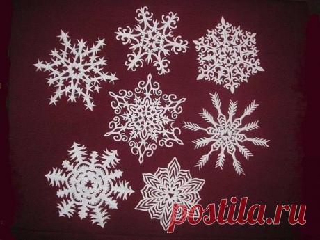 Причудливые снежинки своими руками: 8 способов создания