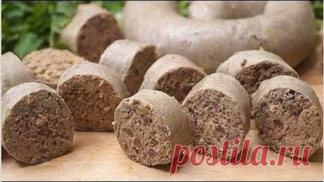 Самая вкусная колбаса по-деревенски Ливерная. Быстро и Просто!