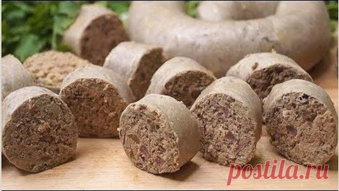 Самая вкусная колбаса по-деревенски Ливерная. Быстро и Просто!