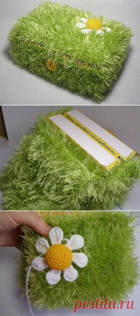 Ромашковая шкатулочка для рукоделия - Ярмарка Мастеров - ручная работа, handmade