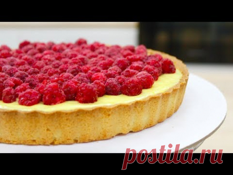 ТАРТ ПИРОГ ЛИМОННЫЙ С МАЛИНОЙ / ВКУСНЕЙШИЙ!!!