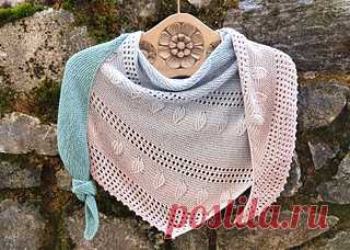 Ravelry: New Leaves Shawl pattern by Valentina Bogdanova