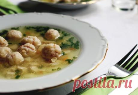 Суп с фрикадельками