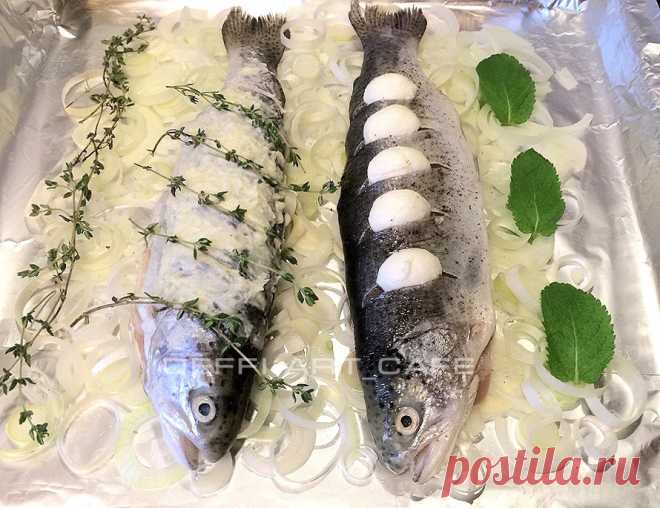 ФОРЕЛЬ С УКРОПНЫМ СОУСОМ | DEFFI_ART_CAFE