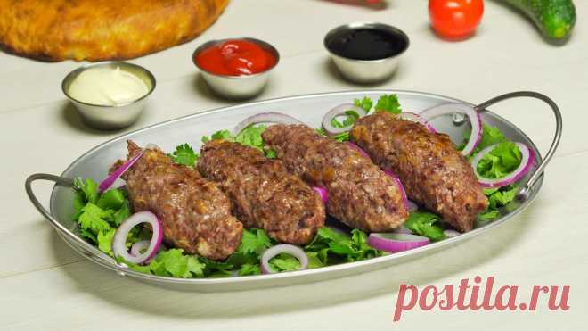 Люля кебаб из баранины на сковороде рецепт с фото и видео - 1000.menu
