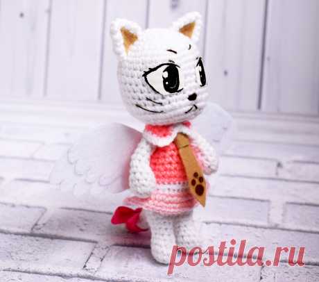 PDF Хэппи. FREE amigurumi crochet pattern. Бесплатный мастер-класс, схема и описание для вязания амигуруми крючком. Вяжем игрушки своими руками! Fairy Tail, Хвост Феи, кот, котик, кошка, котенок, cat, kitten, chat, gato, kater, kočka, kedi. #амигуруми #amigurumi #amigurumidoll #amigurumipattern #freepattern #freecrochetpatterns #crochetpattern #crochetdoll #crochettutorial #patternsforcrochet #вязание #вязаниекрючком #handmadedoll #рукоделие #ручнаяработа #pattern #tutorial #häkeln #amigurumis