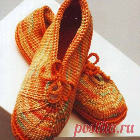 Тапочки со шнурками