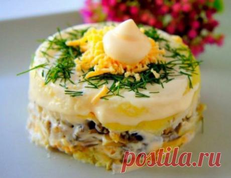 Салат Дубок » Рецептико