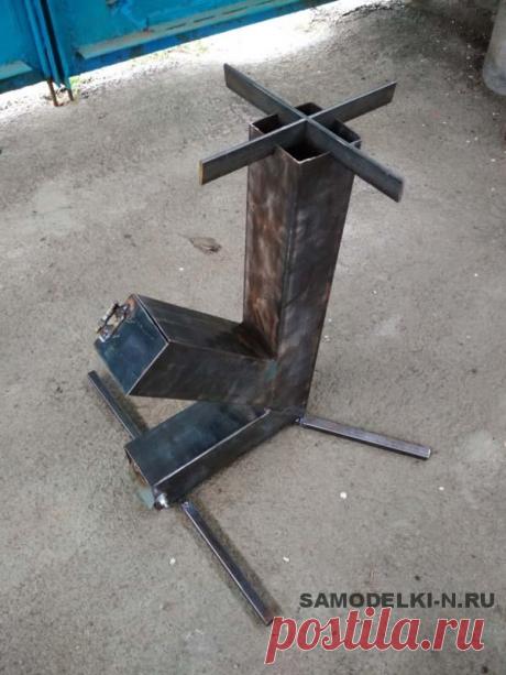 Походная печь своими руками из профильной трубы | Самоделки своими руками