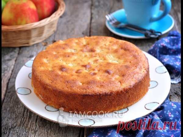 Проверенный рецепт приготовления шарлотки с творогом и яблоками в духовке, шаг за шагом с фотографиями.