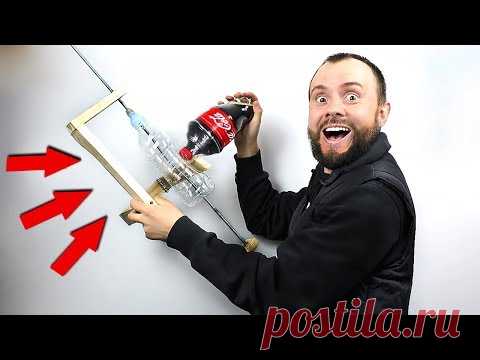 Записали звук на пластиковую бутылку! / Фонограф своими руками