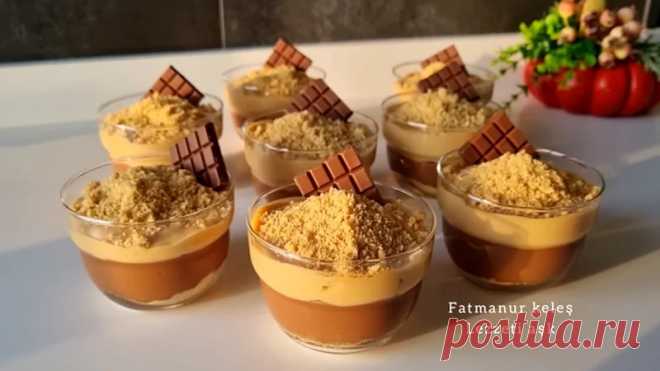 Bol Lezzetli İki Renkli Puding Tarifi - Tarif Defteri