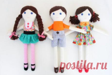 Как сделать куклу для девочки. | ИГРУШКИ СВОИМИ РУКАМИ