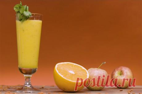 Цитрусово-морковный смузи