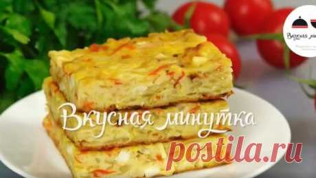 Запеканка капустная - ну, очень вкусная!