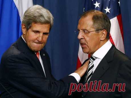 Как Сергей Лавров с Джоном Керри переговаривался. Пародия