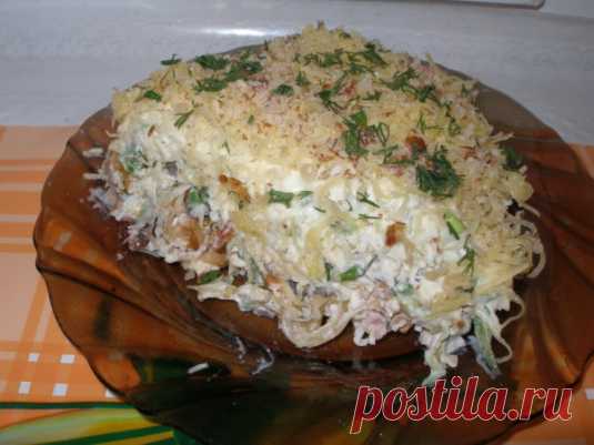 Фирменный салат минского ресторана 