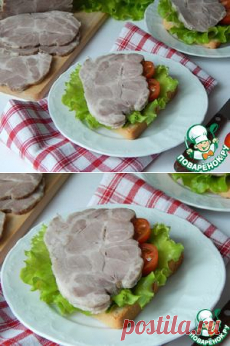 Домашняя ветчина в мультиварке - кулинарный рецепт