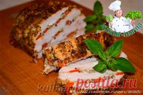 Куриная грудка по-особенному или Буженина из куриной грудки.