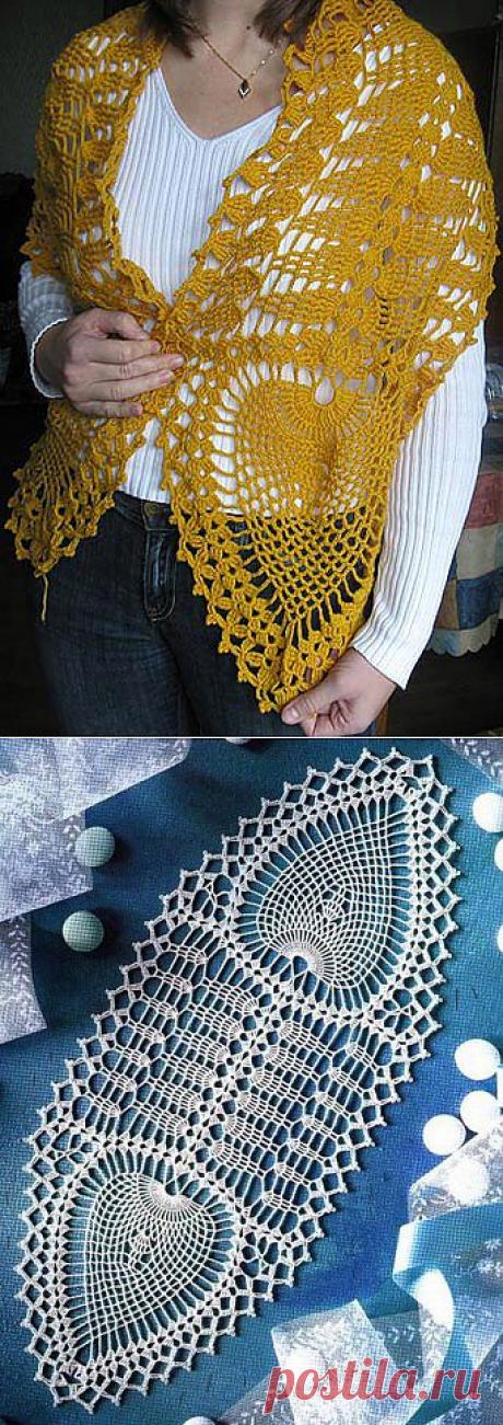 Кружевная шаль.
