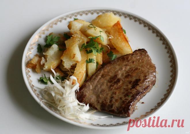 Лангет с гарниром - пошаговый рецепт с фото на Повар.ру