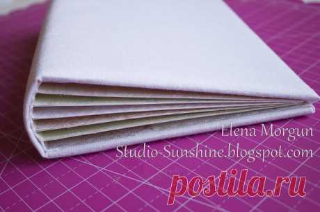 Elena Morgun: Мастер-класс "Переплет альбома и мягкая обложка"