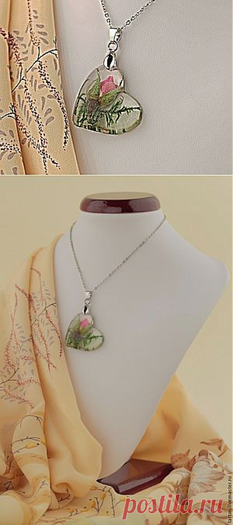 Роза на сердце - Ярмарка Мастеров - ручная работа, handmade