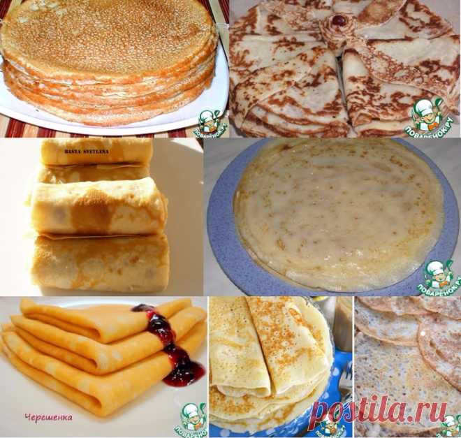 Самые лучшие рецепты блинчиков с 