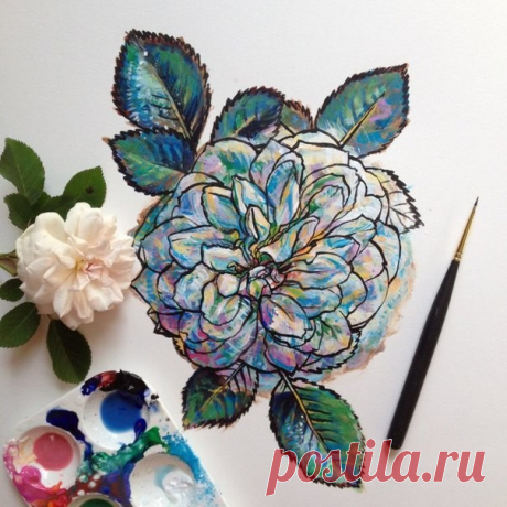 Красота искусства в цветочных картинах &amp;mdash; Сделай сам, идеи для творчества - DIY Ideas
