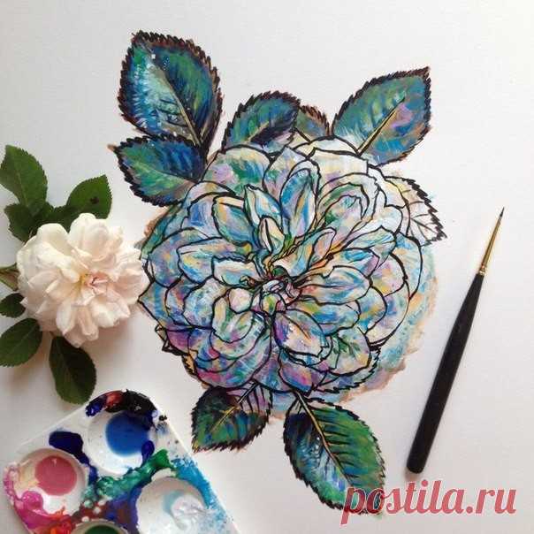 Красота искусства в цветочных картинах &mdash; Сделай сам, идеи для творчества - DIY Ideas