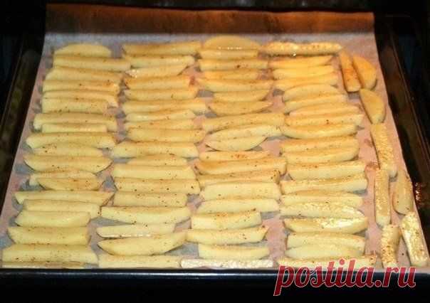 Как приготовить картофель фри (без масла) -