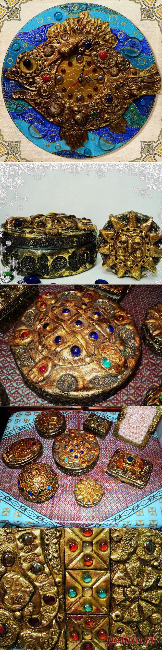 Индивидуальные мастер-классы по авторскому декору предметов интерьера (часы,шкатулки, панно) - Ярмарка Мастеров - ручная работа, handmade