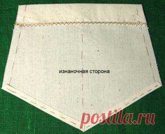 Выполнение накладных карманов. Статья Людмилы Серовой на сайте fashion-school.narod.ru