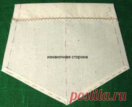 Выполнение накладных карманов. Статья Людмилы Серовой на сайте fashion-school.narod.ru