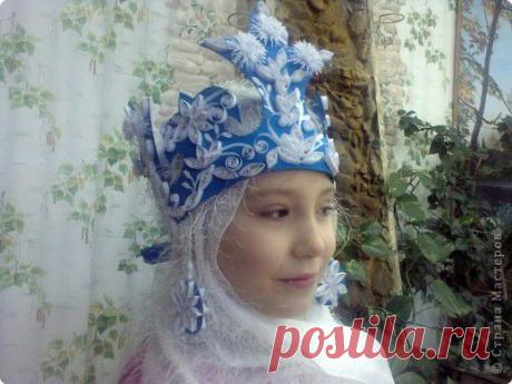 Кокошник для Снегурочки | Страна Мастеров