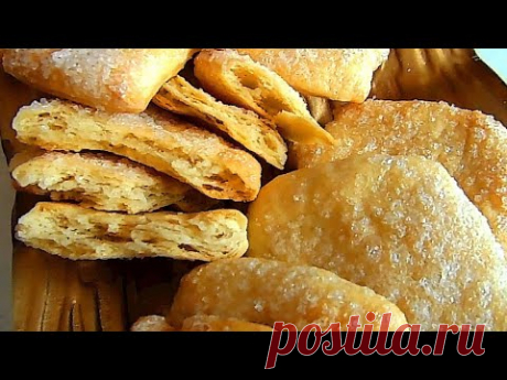 СЛОЁНЫЕ печенья на пиве. Неренально вкусные.