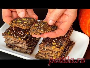 Забудь про Хлеб! СТАКАН ГРЕЧКИ и ТЫКВА - Полезно БЕЗ муки и БЕЗ сахара!