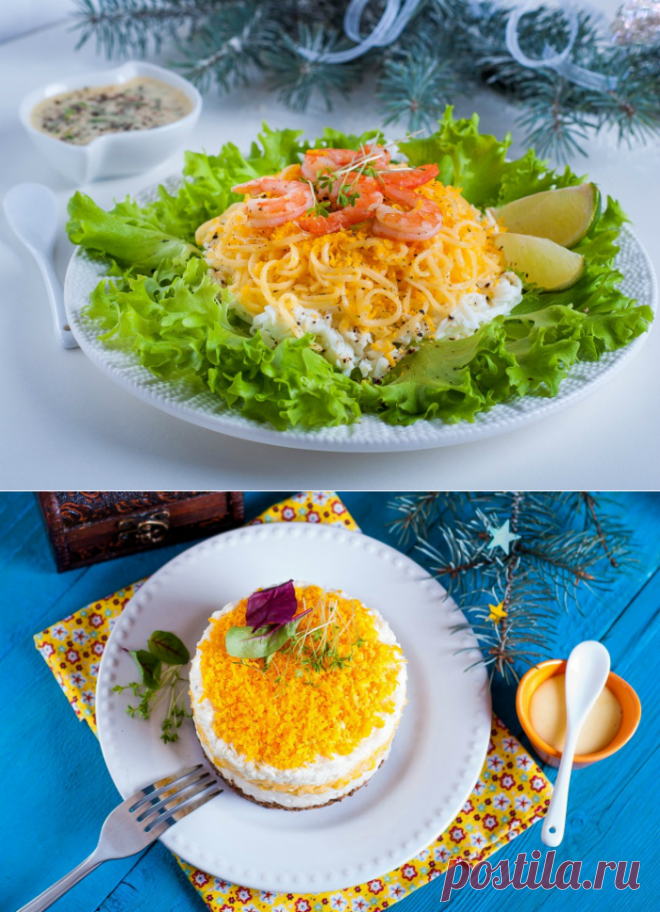 Вкус праздника: 5 простых салатов, которые выглядят как из ресторана