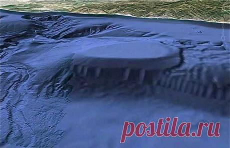 На снимках Google Earth рассмотрели подводную базу инопланетян | Наука и техника