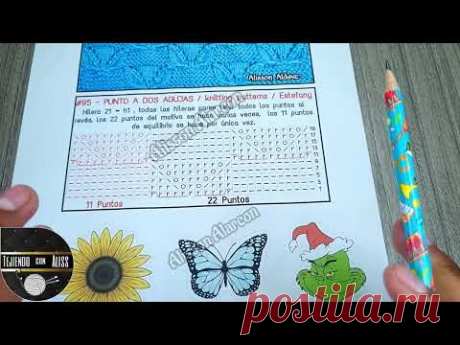 Diagrama N° 9 - Alisson Alarcon - tejido a dos agujas
