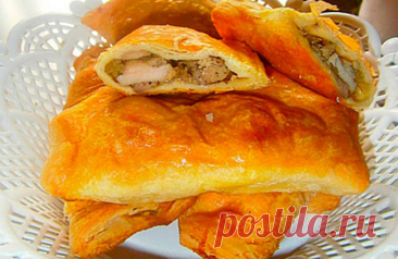 Самса с курочкой — Сад Заготовка