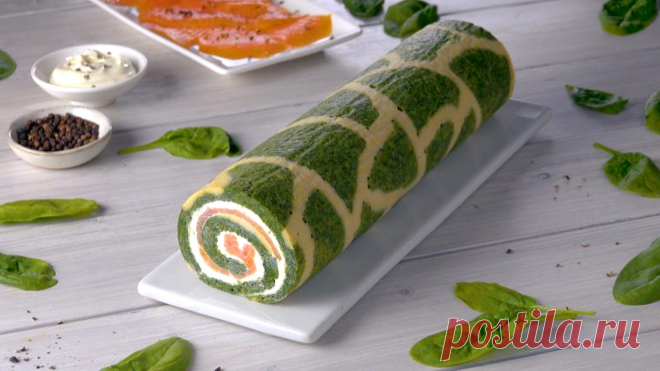 Gemusterte Kartoffelrolle mit Lachs, Frischkäse und Spinat Kartoffeln mit Spinat kennst du schon? Wenn du die Kombi magst, aber mal was Neues ausprobieren willst, bring doch etwas Lachs ins Spiel! Das folgende Rezept erfindet die klassische Zweierkombi