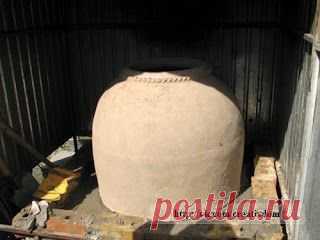 Тандыр на летней кухне