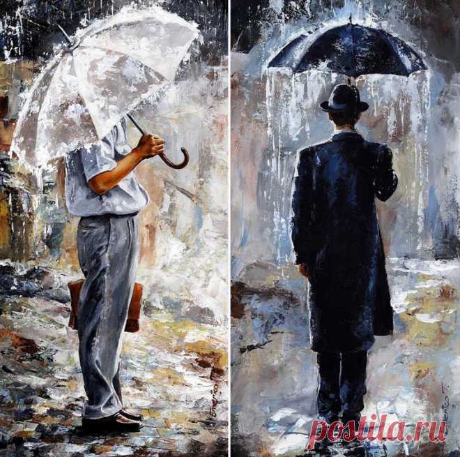 Художник, что рисует дождь ...\ Emerico Imre Toth